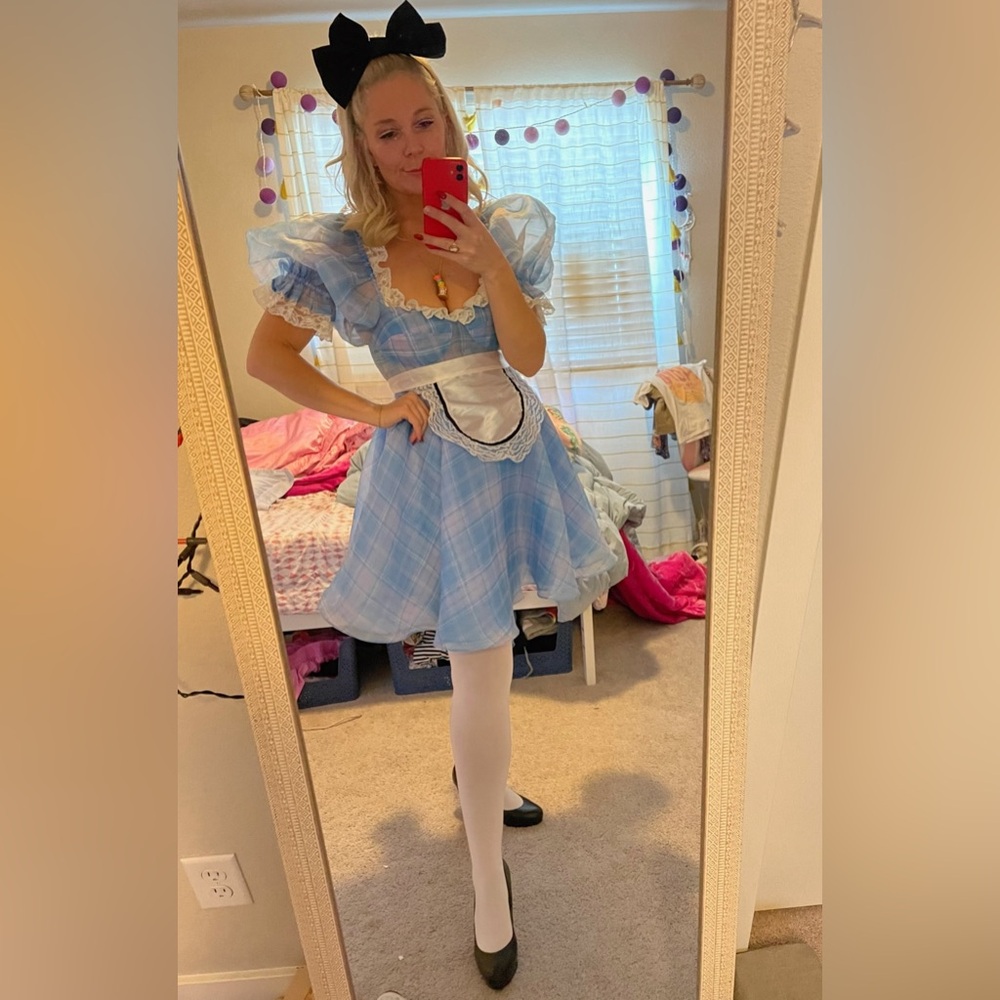 Selkie Plaid Print Parliment Dress